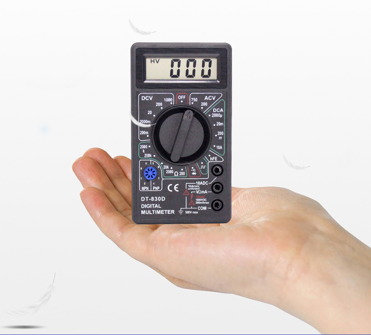 Đồng hồ đo vạn năng cho thợ điện tử DT-830D ( Loa báo thông mạch)