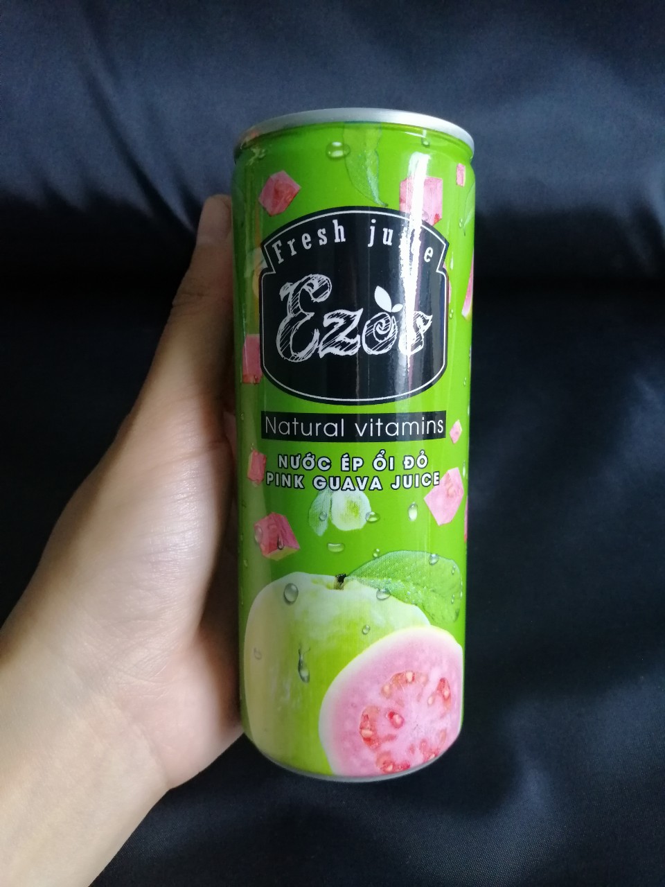 [HCM]Nước Ép Ổi Đỏ Ezos Thùng 30 Lon x 240ml