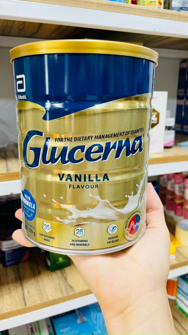 Sữa bột cho người tiểu đường Abbott Glucerna của Úc 850g -VSTENT