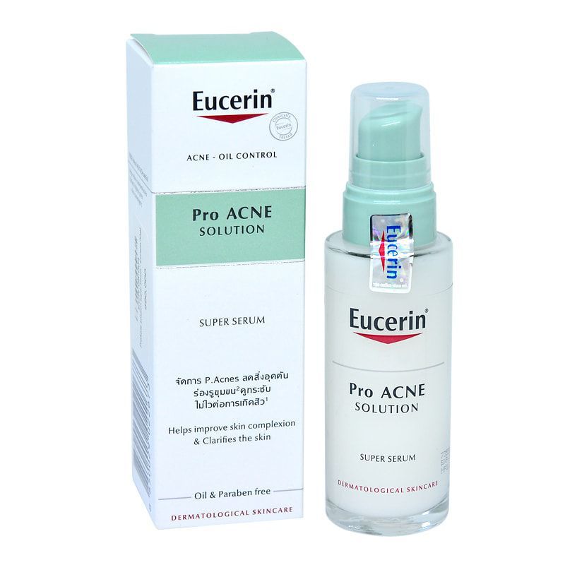 [HÀNG NHẬP KHẨU] Tinh Chất Giảm Nhờn Và Mờ Thâm Mụn Eucerin ProAcne Super Serum (30ml)