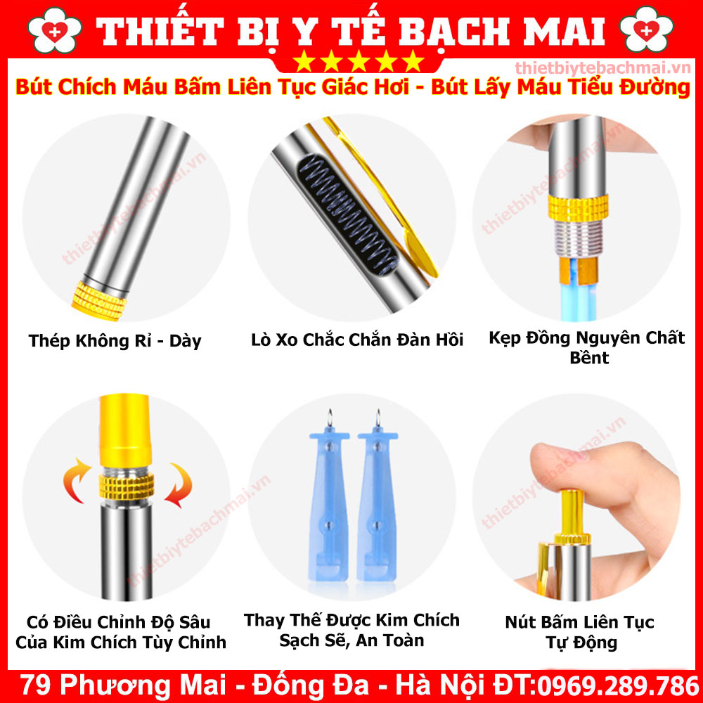 BÚT CHÍCH MÁU LIÊN TỤC CAO CẤP