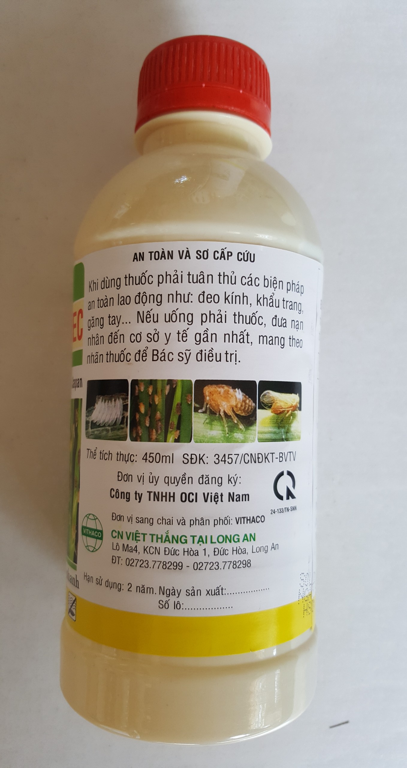 THUỐC ĐẶC TRỪ RẦY BASA 50EC - Chai 450ml