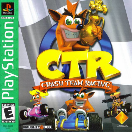 game ps1 đua xe cáo ( crash team racing ps1 )