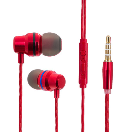 [HCM]Tai nghe nhét tai cực bass Đ09 (Đỏ)