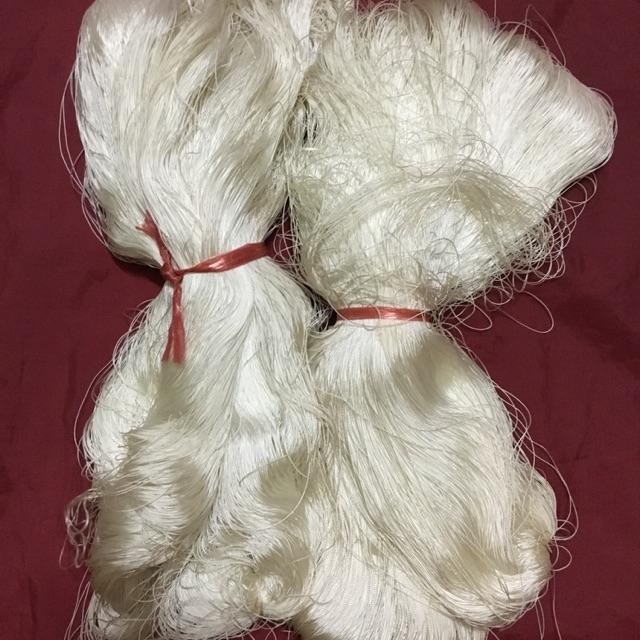0.5 kg dây dù trắng 2mm đan lưới, thả diều, câu cá
