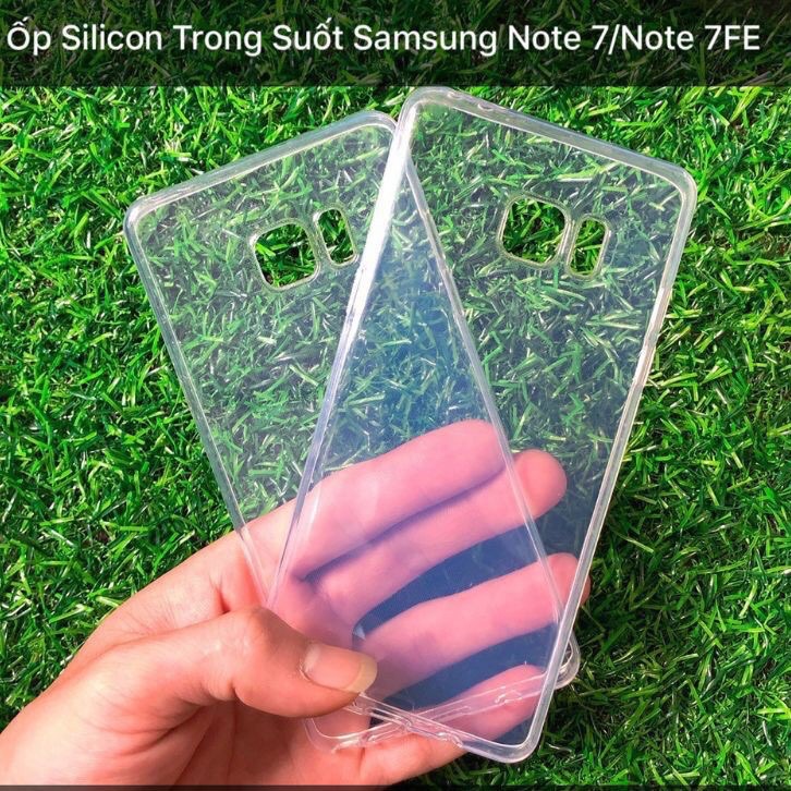 Ốp lưng samsung note 7 / note FE silicon dẻo trong suốt