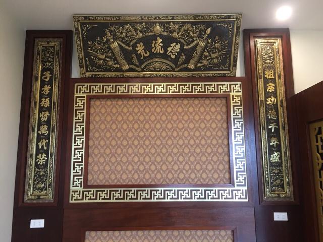 HOÀNH PHI CÂU ĐỐI( Đồng vàng loại I)