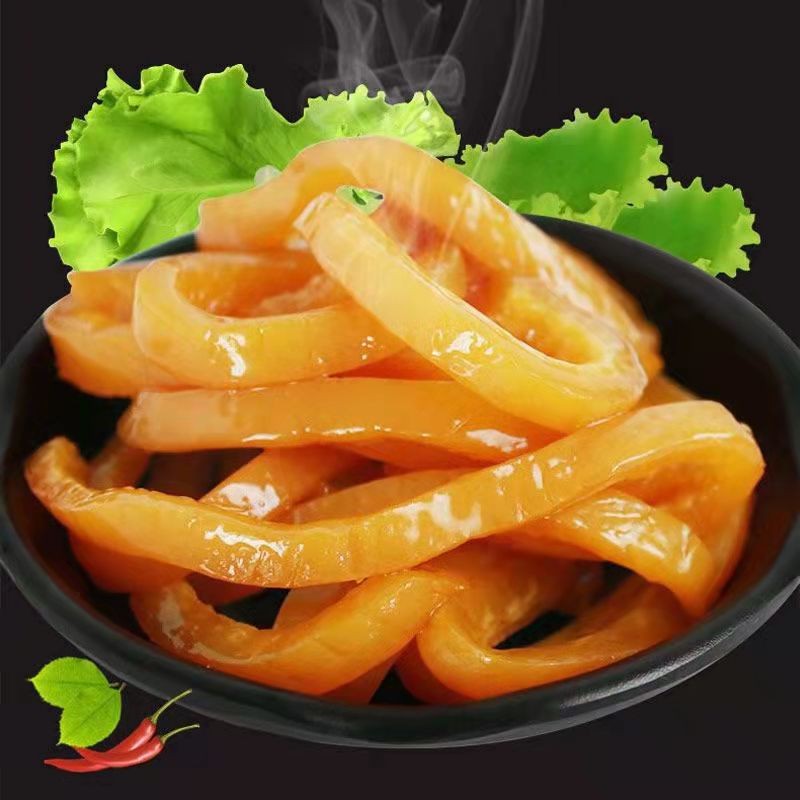 Da Heo Giòn Nướng Cay - Gói 20gr