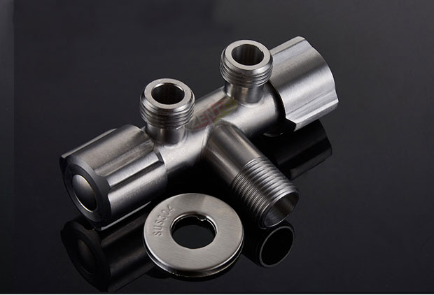 Van góc 2 đầu ra Angle Valve Dual Outlet ZT9823