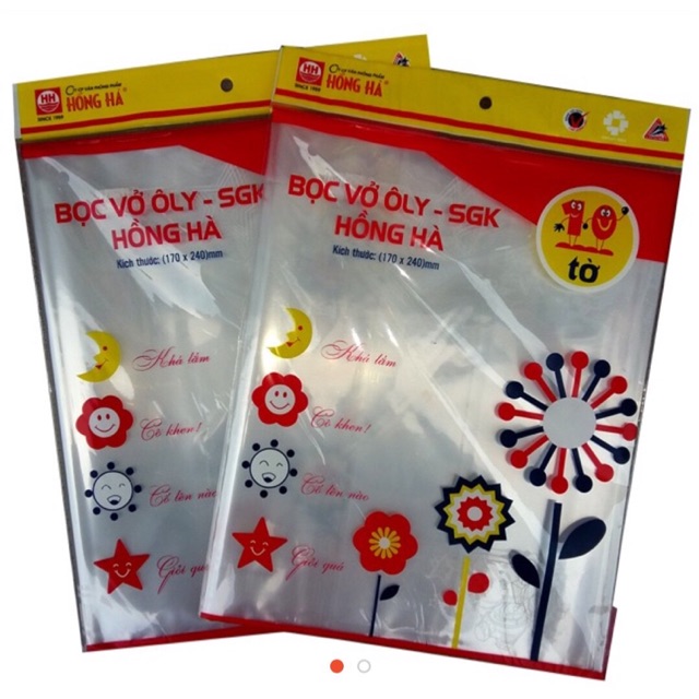 Bọc sách, bọc vở hồng hà