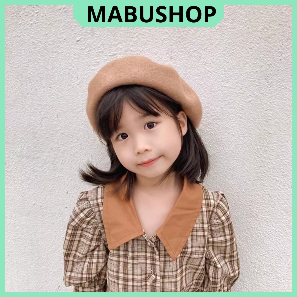 Mũ nồi dạ kiểu dáng basic style Hàn Quốc Mn259 MABUSHOP