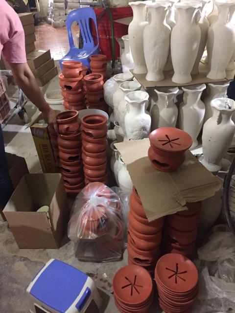 Nắp thay thế cho bếp đốt bồ kết Bát Tràng