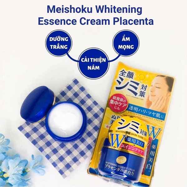 Kem Dưỡng Trắng Mặt Da Meishoku 55g