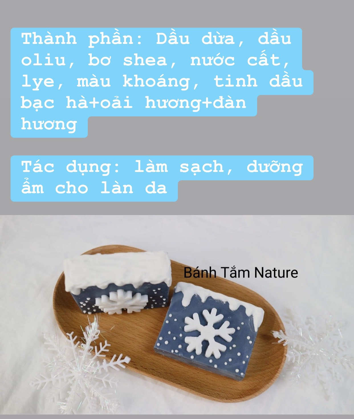 XÀ PHÒNG HANDMADE 100G (TẶNG LƯỚI TẠO BỌT) SALE MẠNH