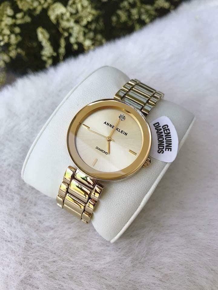 Đồng hồ nữ Anne Klein AK1362CHGB Gold