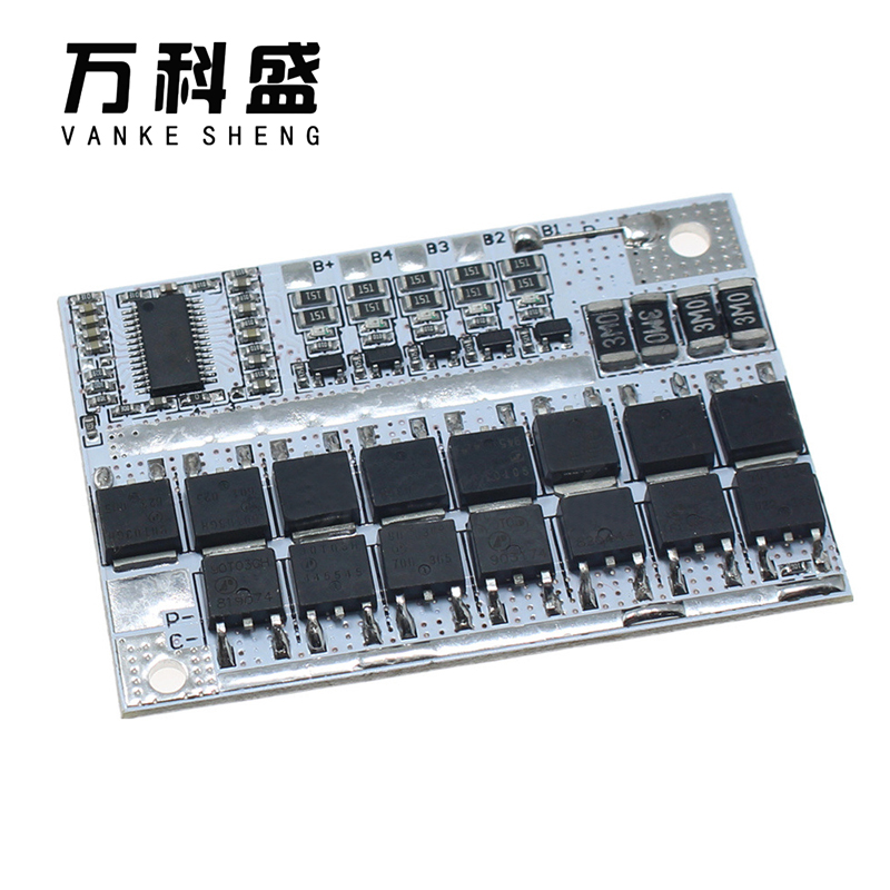 3S 4S 5S 12V BMS Lithium Battery 100A Polymer LifePo4 Lithium Iron Phosphate Battery Protection Board with Balance