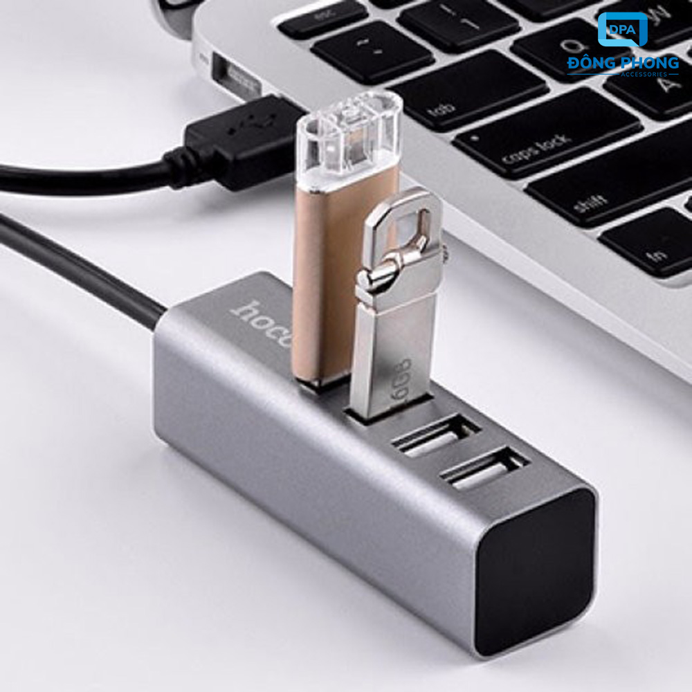 Bộ Chia USB 4 Cổng Hoco HB1 Chính Hãng