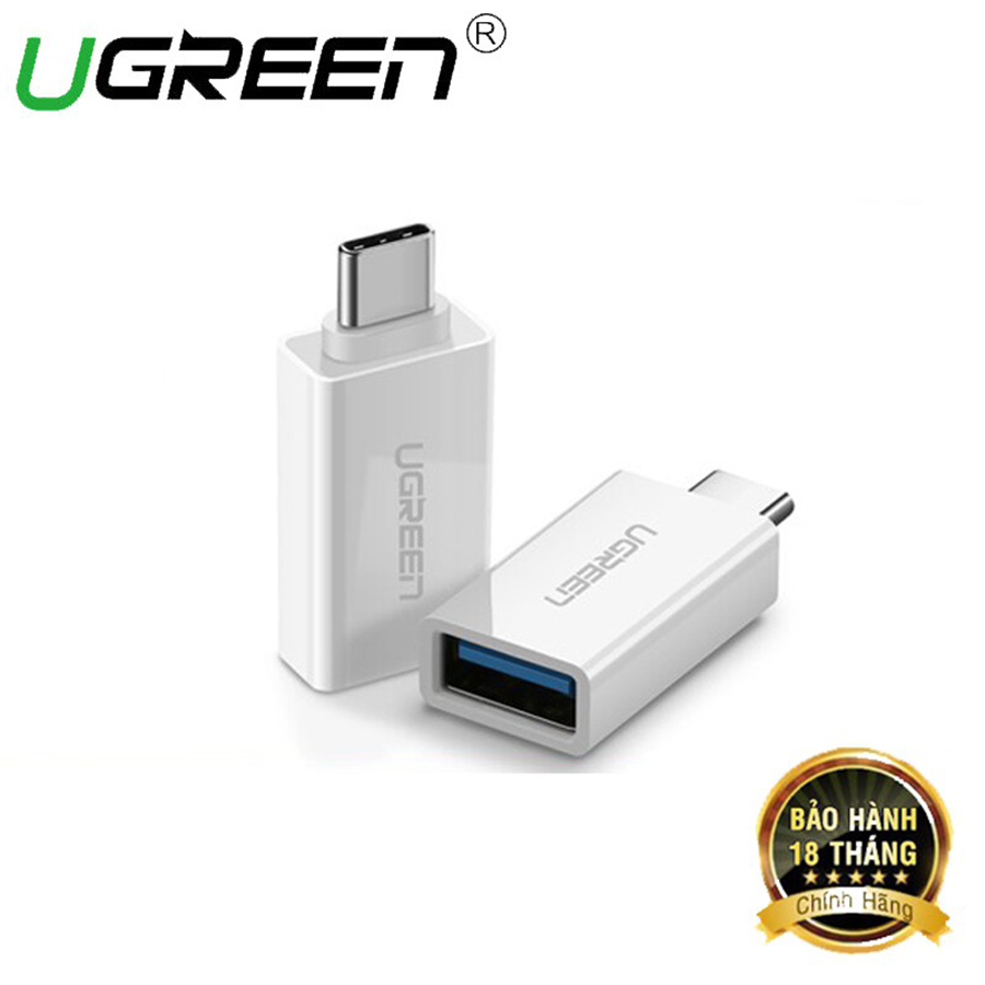 Đầu chuyển đổi USB Type C sang USB 3.0 Ugreen 30155  - HapuStore