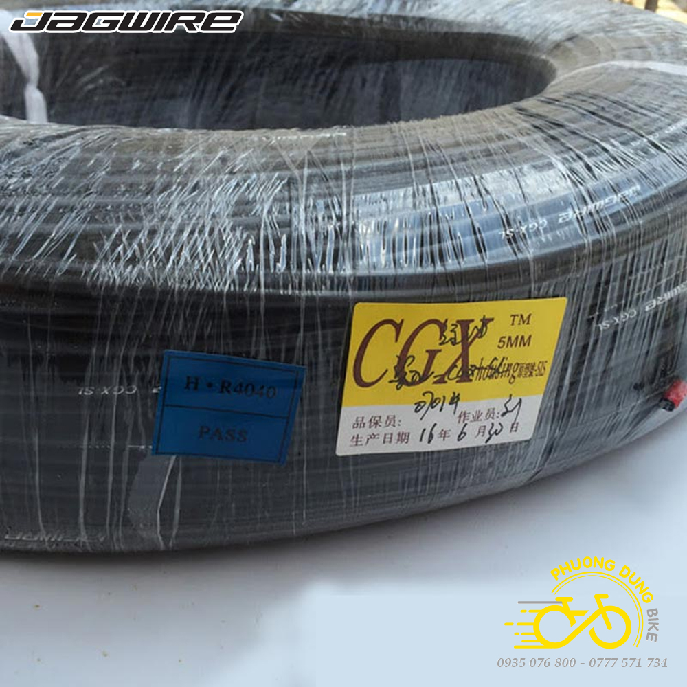 Vỏ dây đề or dây phanh xe đạp - Nhãn hiệu JAGWIRE (Đài Loan)