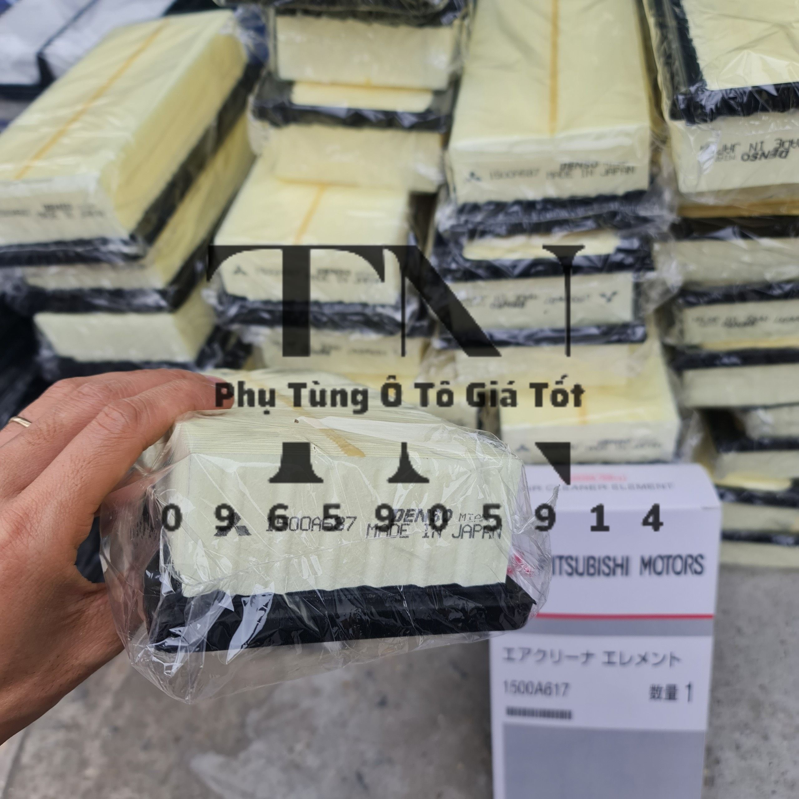 Lọc gió động cơ xe Xpander (2018-2024), Xforce 2024-2025 (Mã: 1500A687)