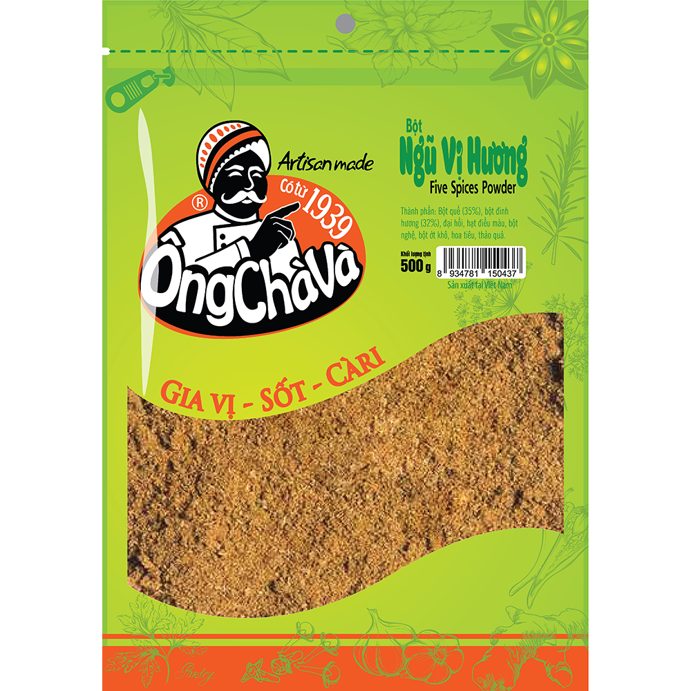 Bột Ngũ Vị Hương Ông Chà Và 500g