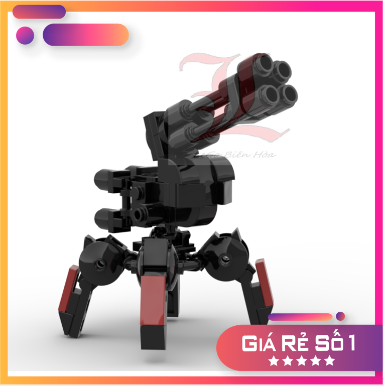 Le Go Đồ Chơi Lắp Ráp Robot Moc Mech Spider Machine