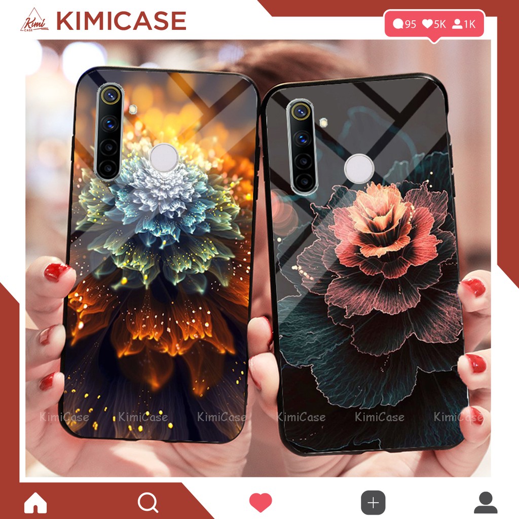 Ốp Vsmart Active 3 lưng kính cường lực cao cấp kimicase