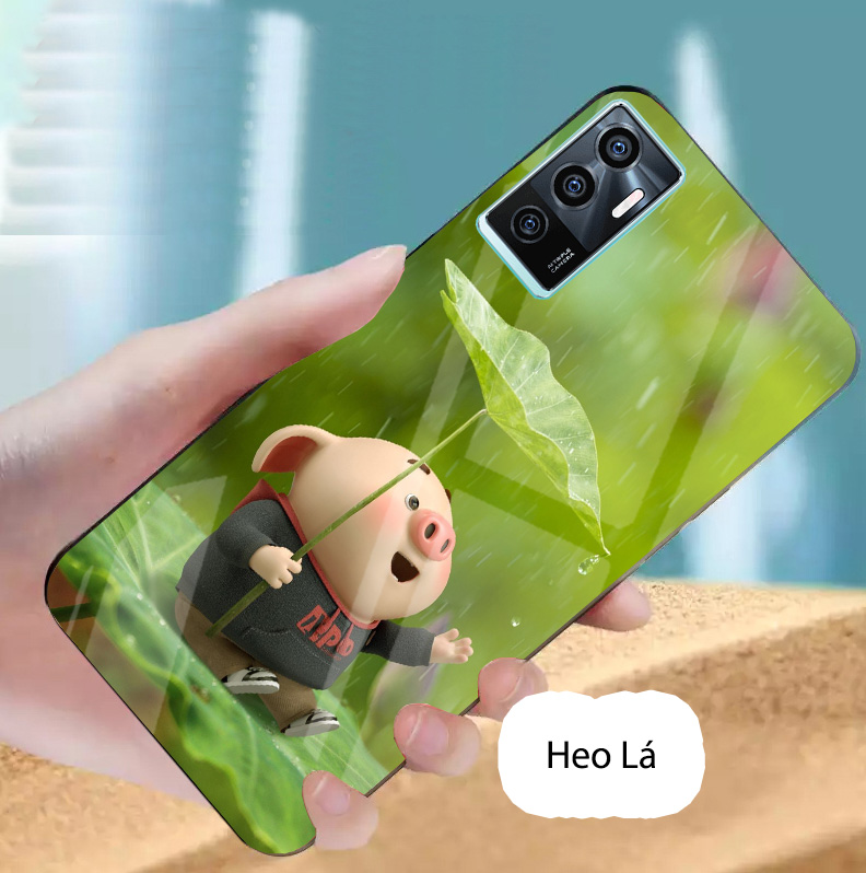 Ốp lưng vivo v23e mặt kính gương bóng