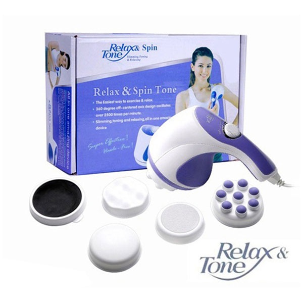 Máy massage cầm tay Relax giúp thon gọn dáng đẹp eo thon. Tặng gói bảo hành 3 tháng