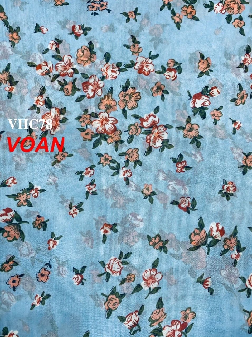 [HCM]VẢI VOAN NHẬT HOA NHÍ - DÒNG VẢI THÔNG DỤNG - 1 MÉT X 1M5