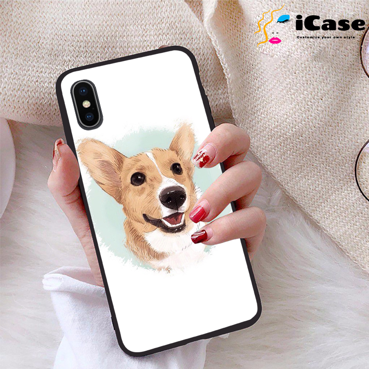 Ốp lưng iPhone X viền dẻo TPU BST Kawai