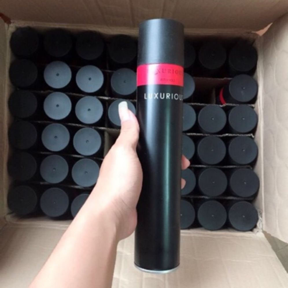 gôm xịt tóc luxurious chuyên tạo kiểu tóc