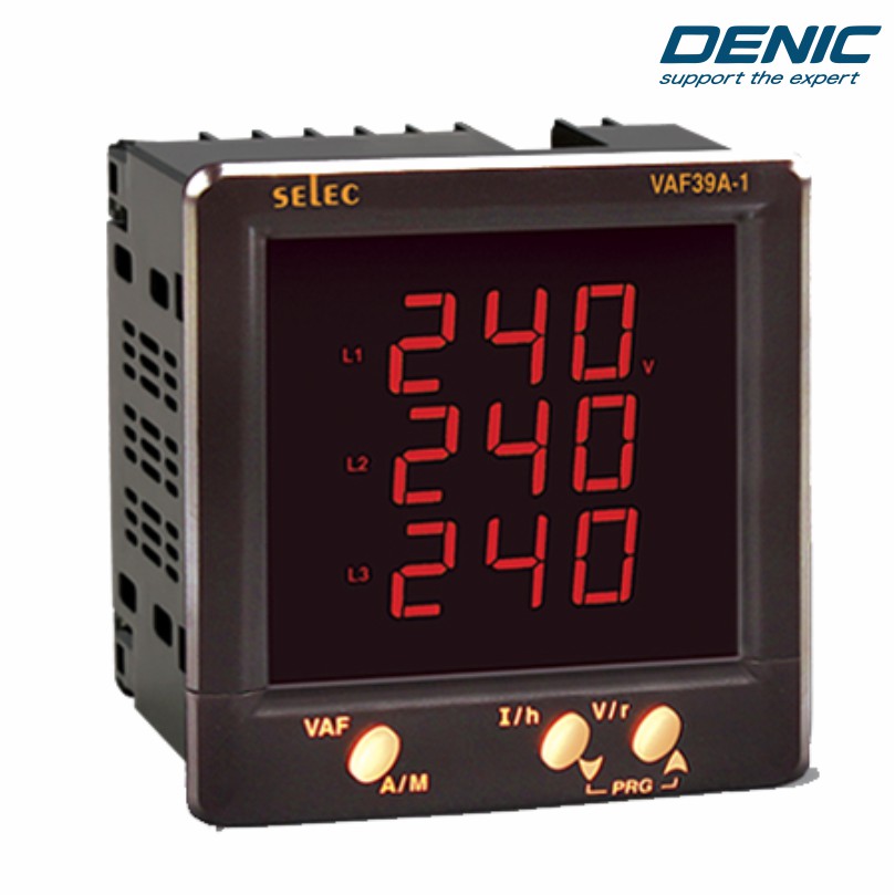 [HCM]Đồng hồ dòng áp tần VAF39 | Selec