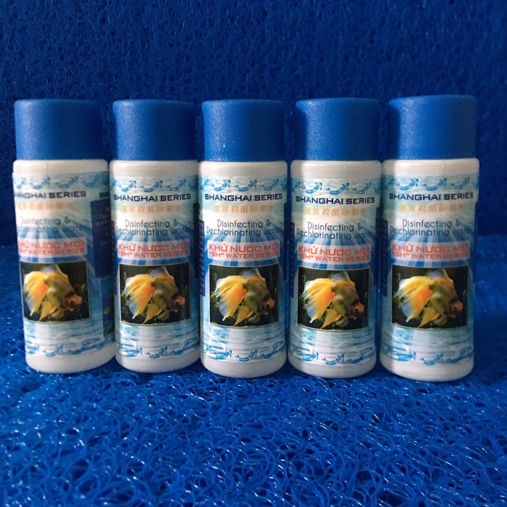DUNG DỊCH KHỬ NƯỚC MỚI SHANGHAI 125ML CHO BỂ CÁ