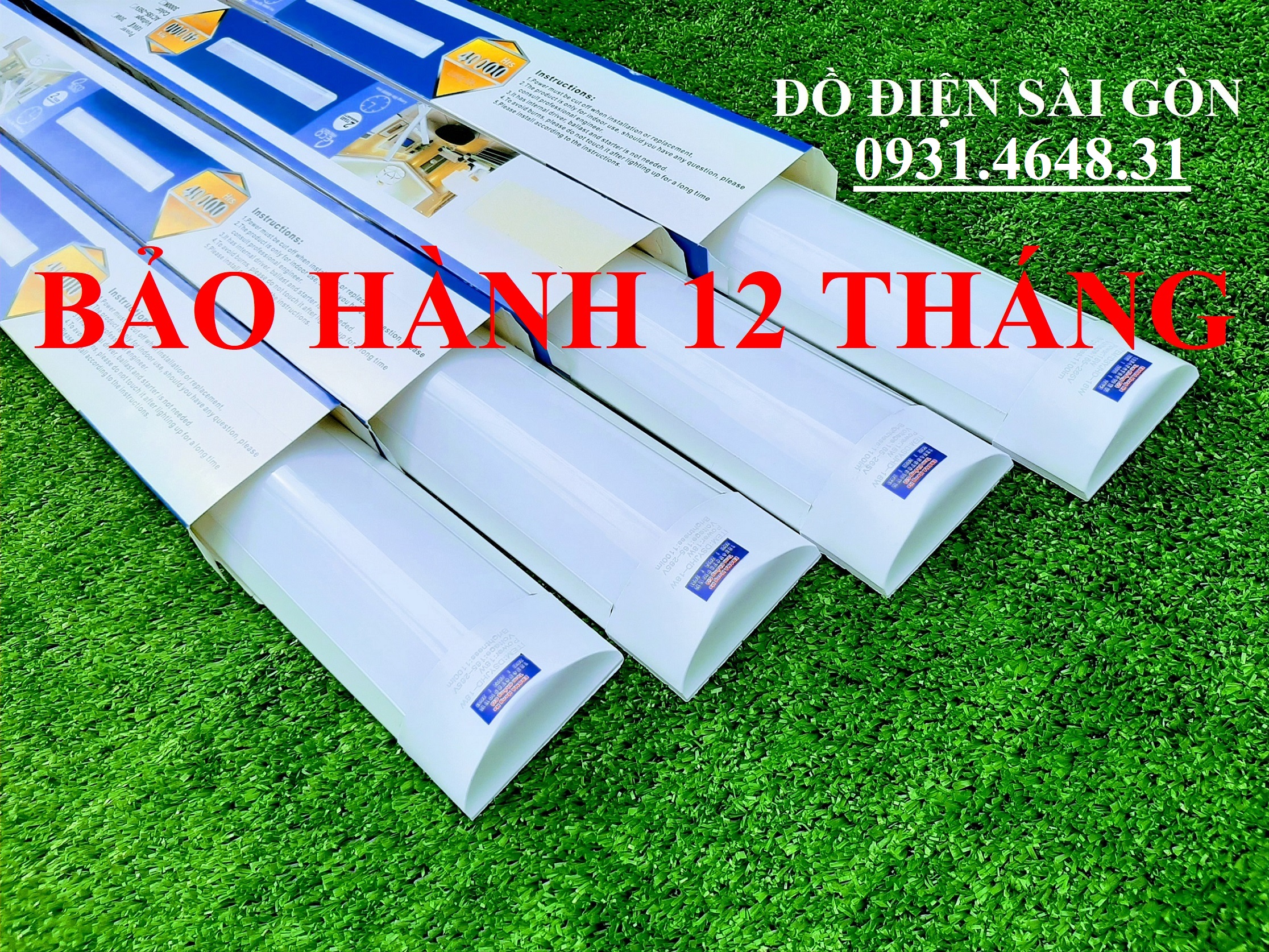 Đèn led bán nguyệt dsy 60cm 18w ánh sáng trắng