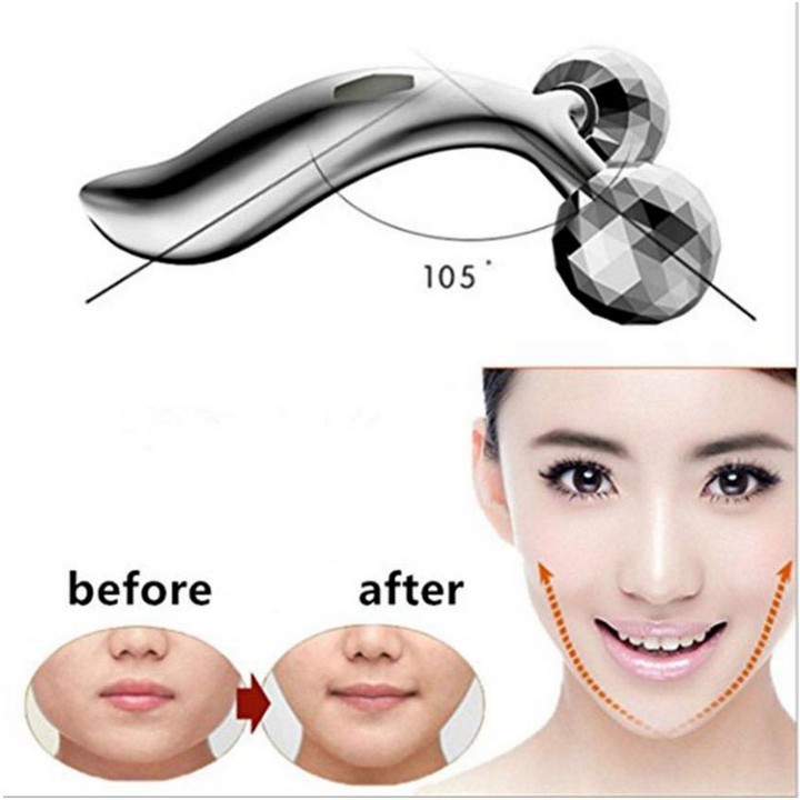 Cây Lăn Mặt Massage 3D Hàn Quốc