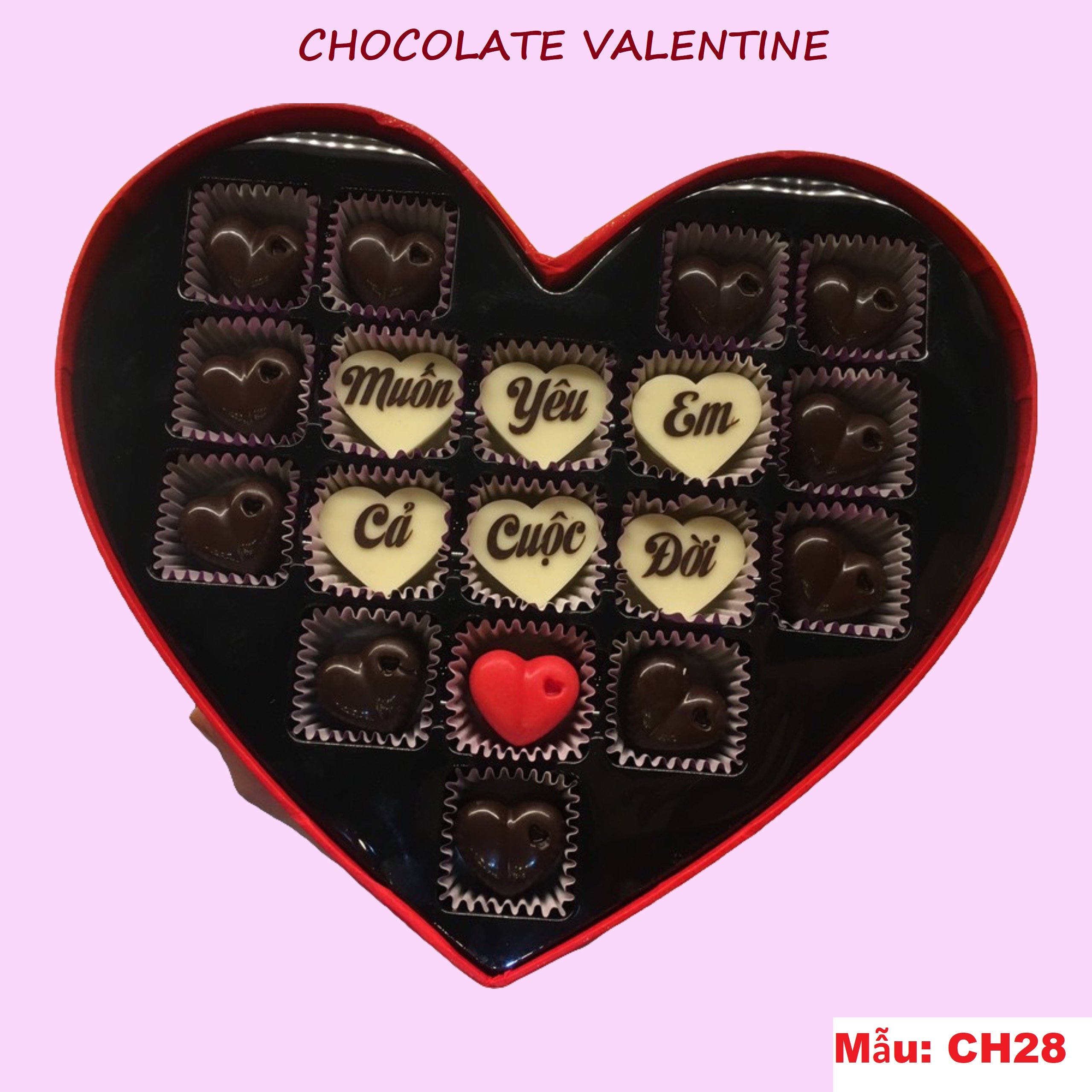 Socola valentine cao cấp 2024