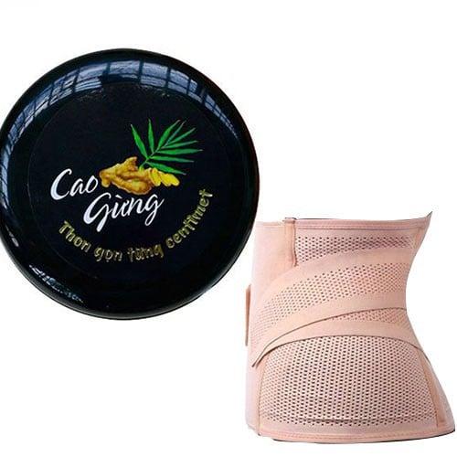 Cao Gừng tan mỡ - đánh tan mỡ thừa