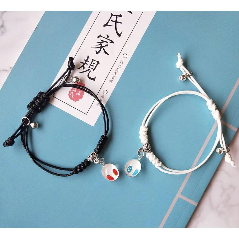 (Rút dây) Vòng tay ma đạo tổ sư thỏ ngọc Lam Vong Cơ Ngụy Vô Tiện phim trần tình lệnh cổ trang trung quốc Tiêu Chiến Vương Nhất Bác