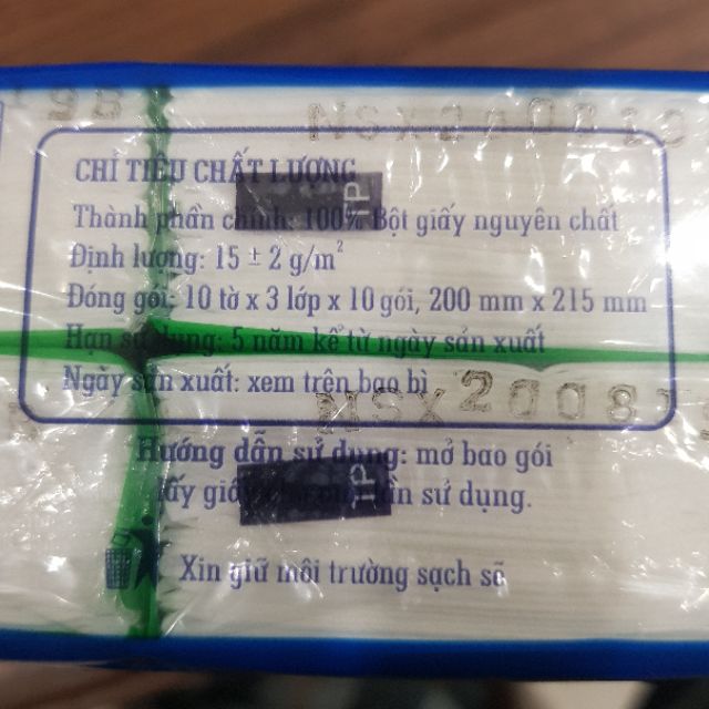 [HCM]Lốc 10 gói khăn giấy lụa Pulppy 3 lớp