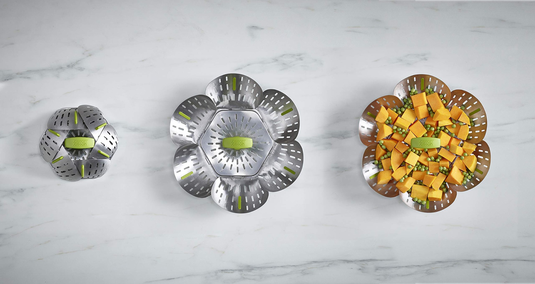 Giỏ hấp Joseph Joseph Bloom inox
