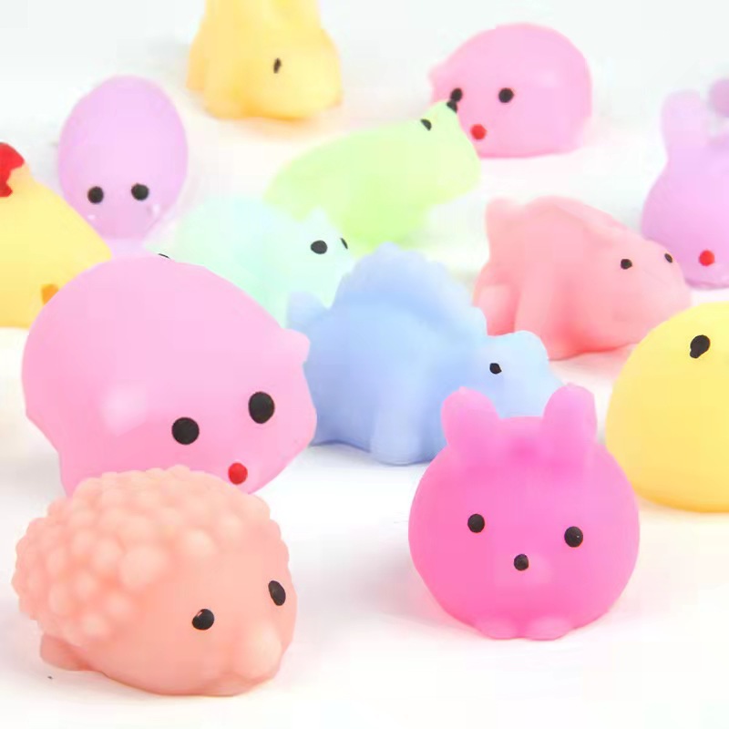 Thú mochi xả stress - Đồ chơi thú mochi squishy (Giao ngẫu nhiên 1 con)