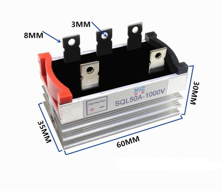 Diode cầu 3 pha 50a sql50a1000v