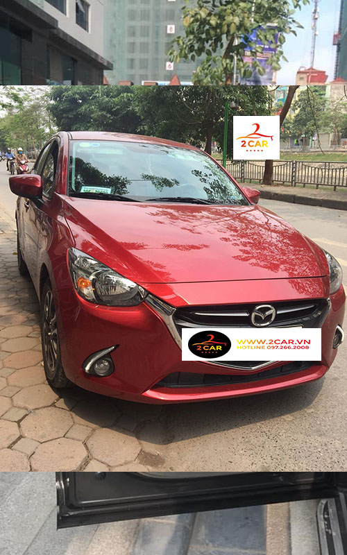[Rèm Loại 1] Rèm che nắng nam châm xe Mazda 2 sedan