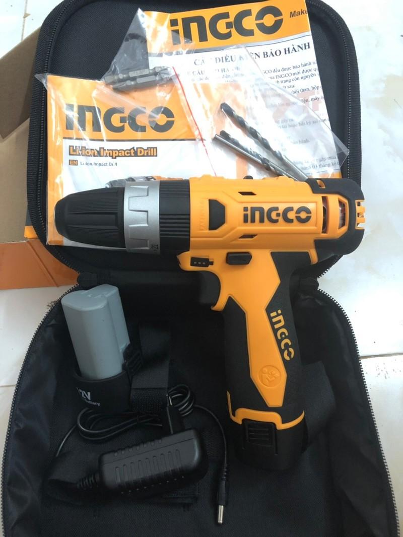 12V Máy khoan búa dùng pin INGCO CIDLI228120
