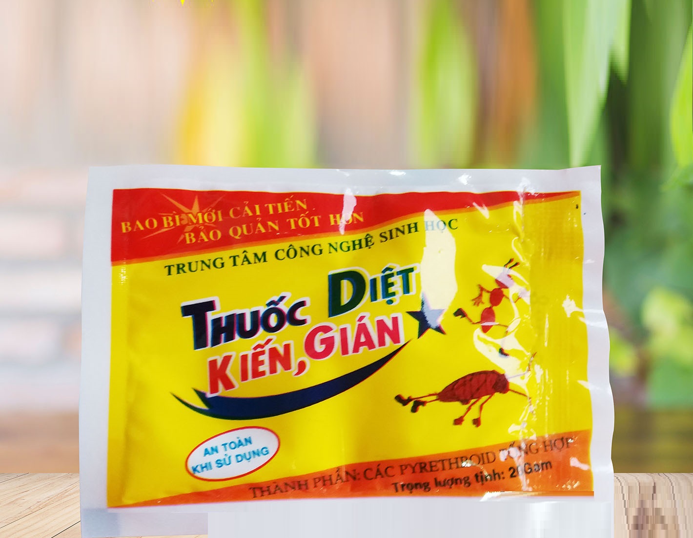 Combo 10 gói diệt kiến, diệt gián sinh học dạng gói bột