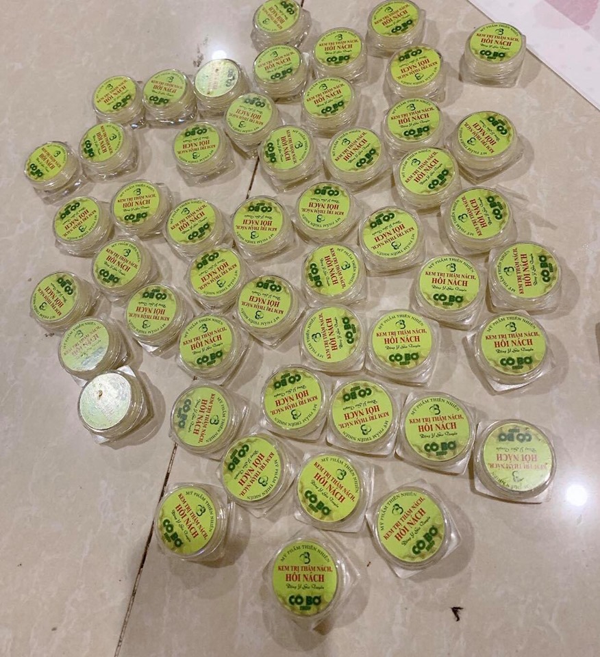 COMBO 10 HỘP KEM LOẠI BỎ THÂM NÁCH HÔI NÁCH CÔ BƠ