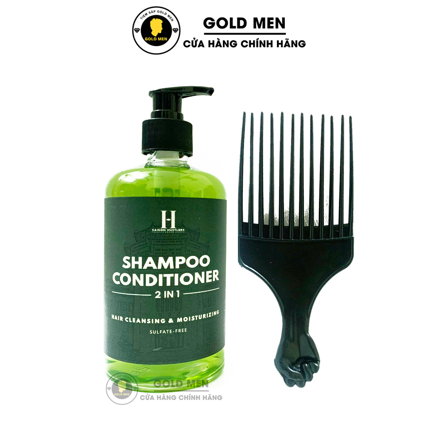 Dầu gội xả Saigon Hustlers 2 in 1 Shampoo & Conditioner