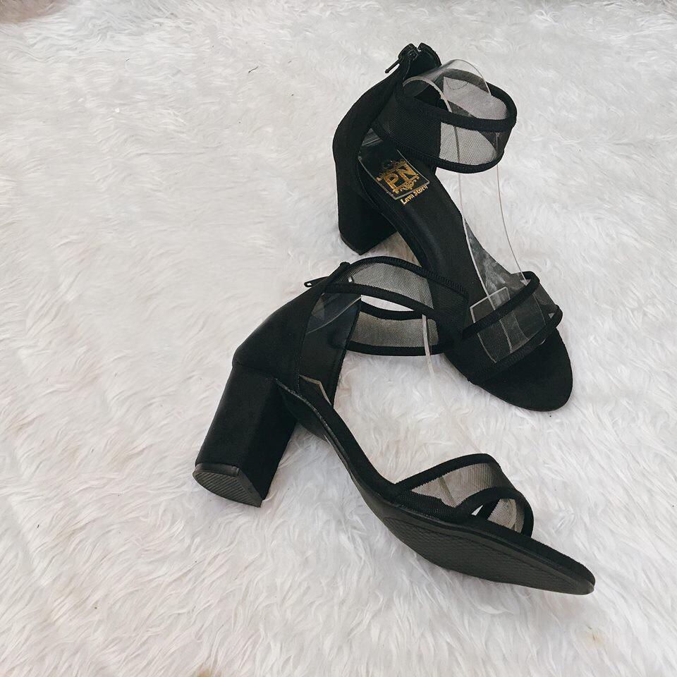 Giày Sandal cao gót 7 phân