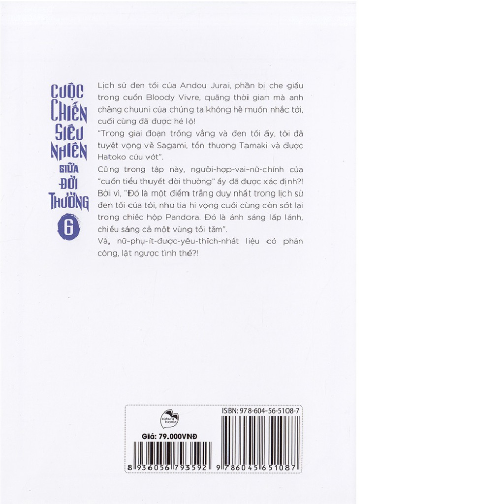 Sách Cuộc Chiến Siêu Nhiên Giữa Đời Thường (Tập 6)